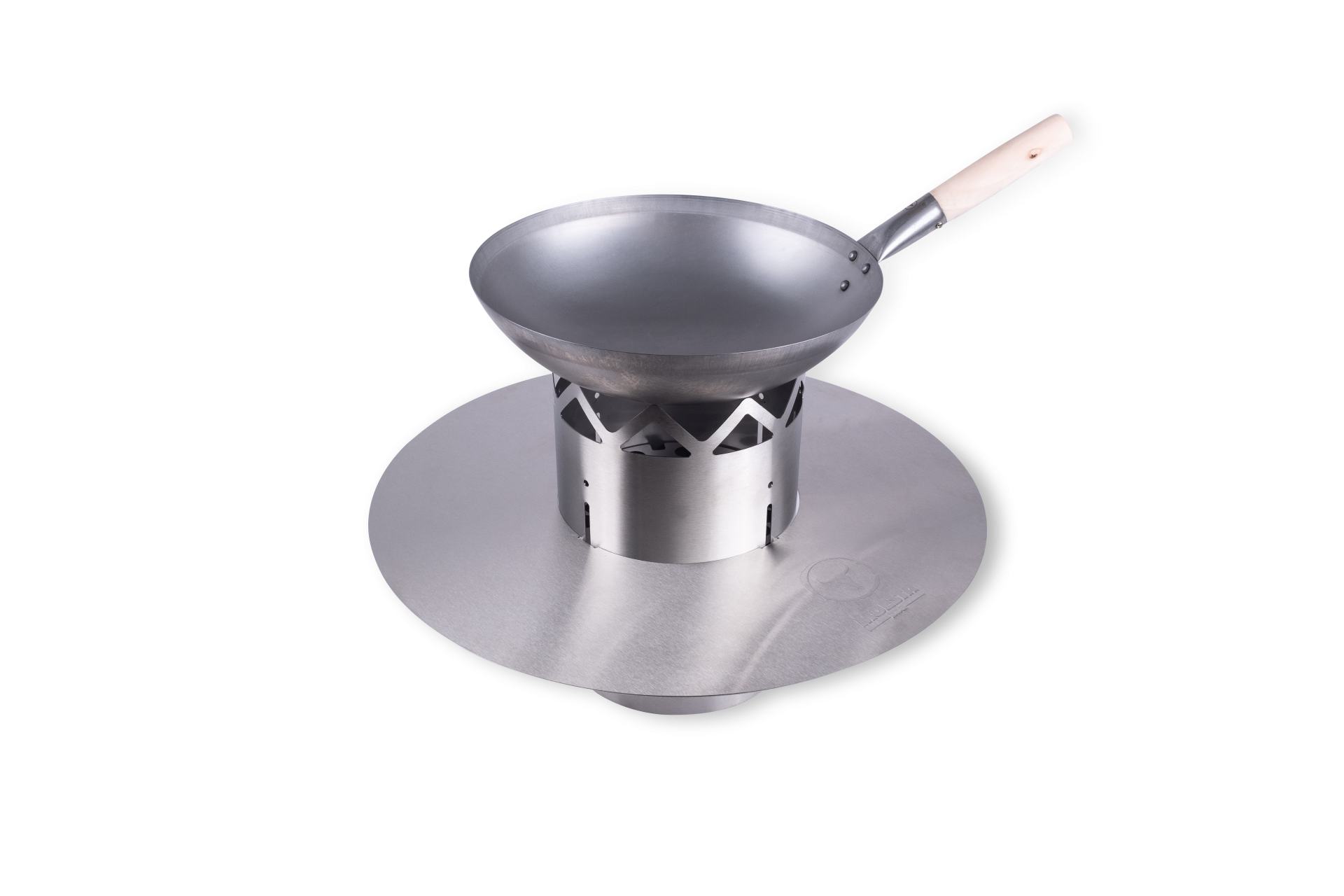 MOESTA BBQ - Wok'n BBQ Grilleinsatz Komplettpaket für 47cm Grill (Aussteller)